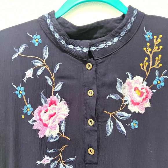 CINDY STACEY couture Embellished‎ Long Sleeve Dress with Mandarin Collar XXL - Picture 10 of 10